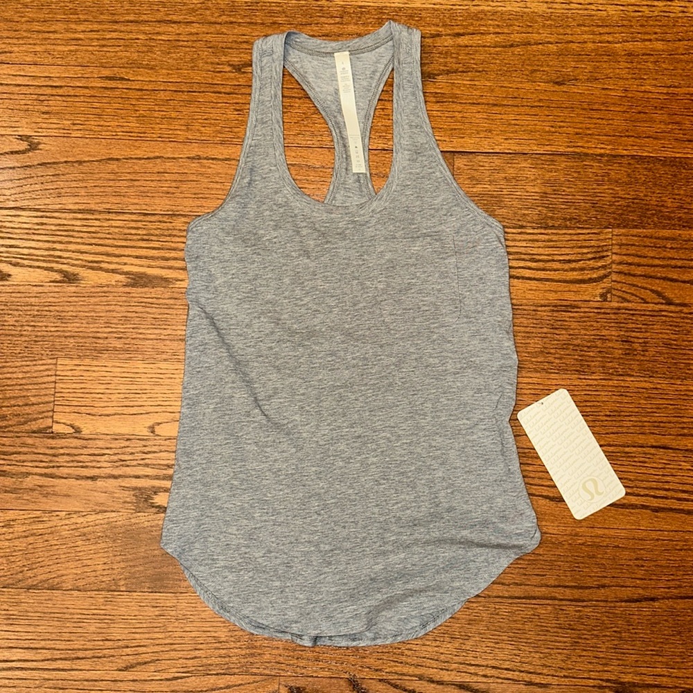 Lululemon tank top - NWT - size 4 - grey